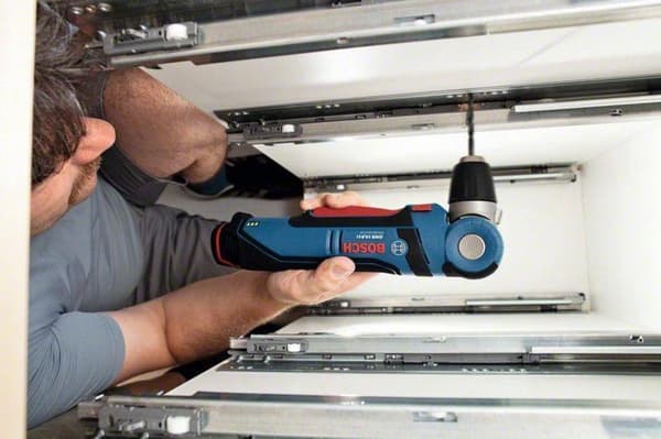 Bosch GWB 10,8-Li Professional Blau Akku-Winkelschrauber Solo - leveres uden batteri og oplader