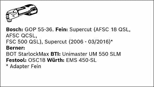 Bosch Expert MATI 68 RD4 - skärblad för dyksåg - 10 stycken - längd: 87 mm - bredd: 68 mm - korn: 40
