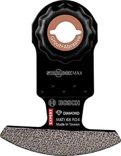 Bosch Expert MATI 68 RD4 - dyksavskæreklinge - 10 stykker - længde: 87 mm - bredde: 68 mm - korn: 40