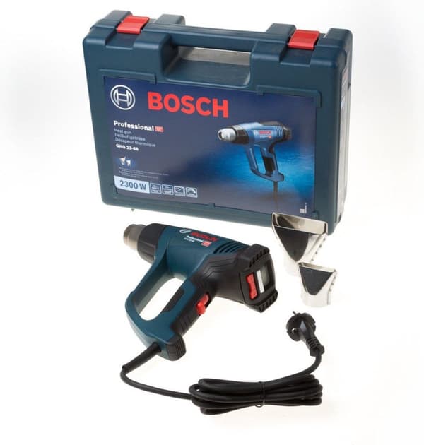 Bosch GHG 23-66 lille sæt Varmluftspistol inkl. dyser i kuffert - 2300W