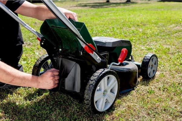 Metabo RM 36-18 LTX BL 46 18V Li-Ion batteri plæneklipperhus - 55L - 46cm