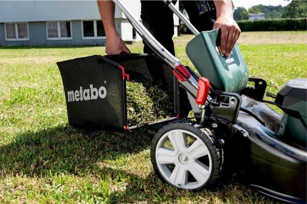 Metabo RM 36-18 LTX BL 46 18V Li-Ion batteri plæneklipperhus - 55L - 46cm