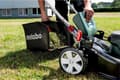 Miniatyrbillede 8 af 11: Metabo RM 36-18 LTX BL 46 18V Li-Ion batteri plæneklipperhus - 55L - 46cm