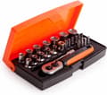 Miniatyrbillede 4 af 9: Bahco SL25 Topnøglesæt - 24 dele 1/4 - 504 gram
