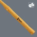 Miniatyrbillede 3 af 4: 100 klubber med Cellidor hoveder, # 7 x 60 mm, Wera 05000035001