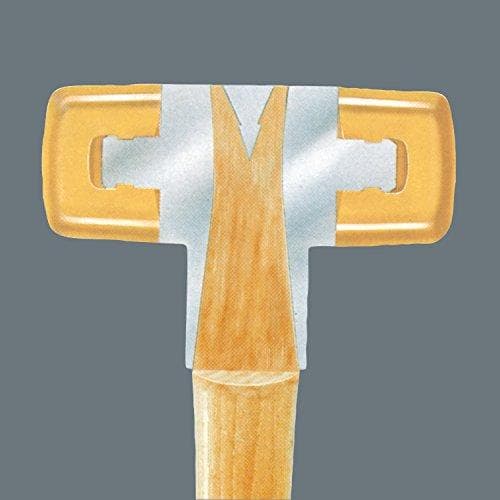 100 klubber med Cellidor hoveder, # 7 x 60 mm, Wera 05000035001