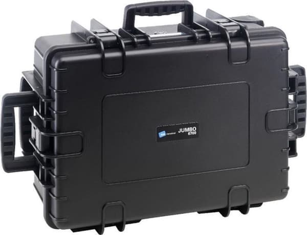 B&W Tough Case Type JUMBO6700 musta taskuilla Inlay