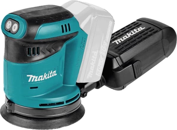 Makita DBO180Z 18 V eksentrinen hiomakone - Loose Body (toimitetaan ilman akkua ja laturia)
