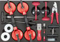 Miniatyrbild 4 av 6: KS TOOLS MASTER skivmontering och demonteringssats, 13 st. (140,1065)