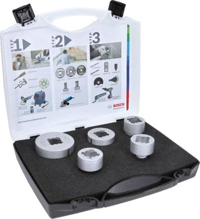 Bosch Best for Ceramic DRYspeed - Diamantskærersæt - til keramik - 5 stykker - 25 mm, 20 mm, 35 mm, 68 mm, 51 mm - X-LOCK