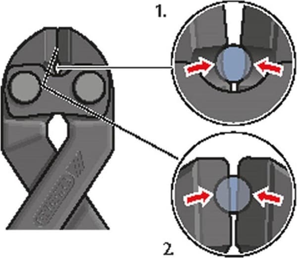 Gedore boltsaks 200mm 8340 Z-200 JL