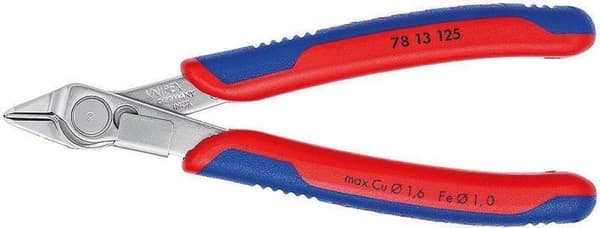 Knipex Super-Knips 78 13 125 Elektronik og finmekanik Tryktang Uden facet 125 mm