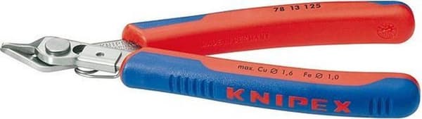 Knipex Super-Knips 78 13 125 Elektronik og finmekanik Tryktang Uden facet 125 mm