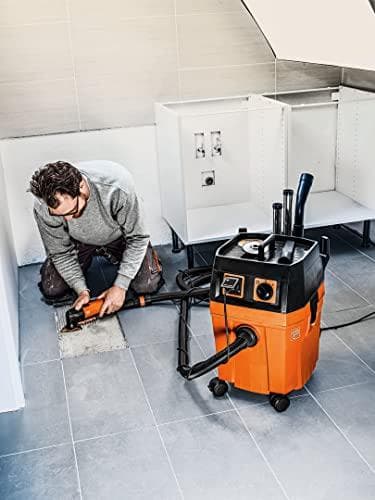FEIN våd-/tørstøvsuger DUSTEX 35L (industristøvsuger 1380W, beholder 32l, ekstra fatning) 92036223000