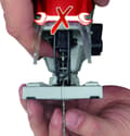 Miniatyrbild 2 av 8: Einhell TE-JS 100 Elektrisk sticksåg med pendelfunktion - 750 W - Slaghöjd: 23 mm - Inklusive fodral