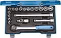 Miniatyrbild 4 av 5: Gedore 2682842 Hylsnyckelsats Metrisk 1/2 (12,5 mm) 17 st