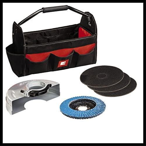 Einhell vinkelsliber TC-AG 125/850 sæt 4430977 vinkelsliber 125 mm inkl. skæreskive, inkl. taske 850 W 240 V (4430977)