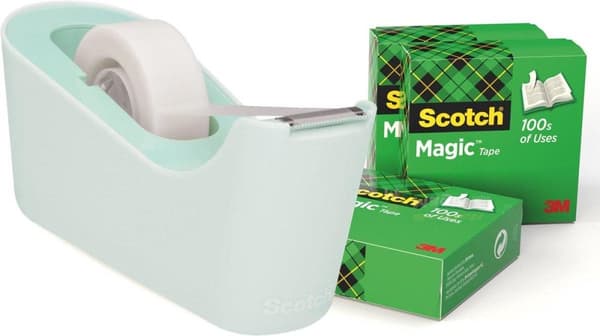 TAPEHOLDER SCOTCH C18 MED 4X 19MMX33M MINT