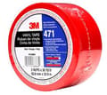 Miniatyrbild 5 av 5: 3M 471 - Röd - Fixering - Markering - Vinyl - 4°C - 76°C - 32,91 m (471IW-R50-D)