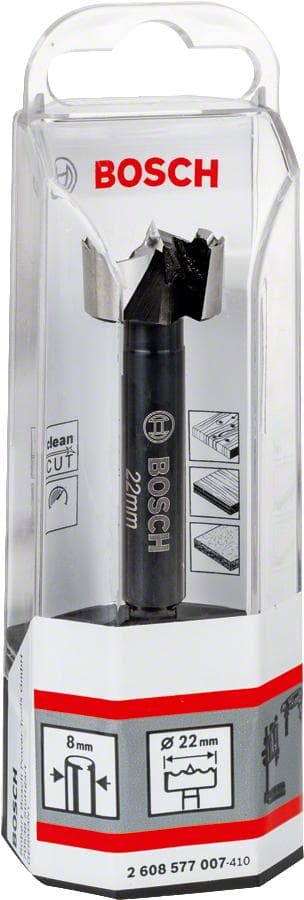 Bosch tilbehør 2608577007 Forstner bor 22 mm 1 stk.