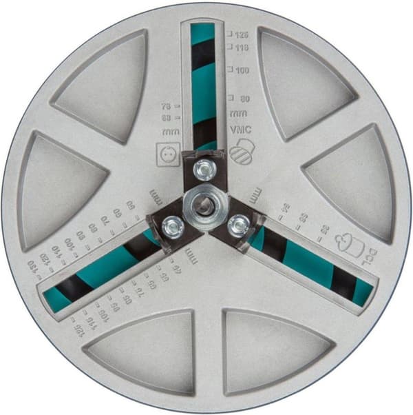 wolfcraft Wolfcraft Säädettävä reikäsaha AH 45-130 30 mm metalli 5978000