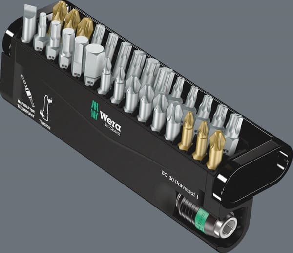 Wera 5056440001 30-delt Bit-Check Universal Bitset