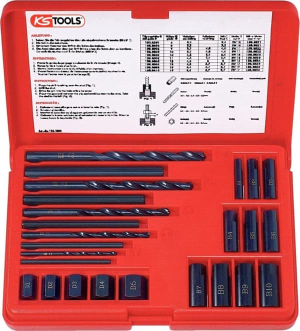 KS Tools 150,1305 Gevindboresæt, 25 stk