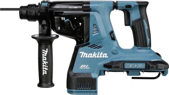 Makita DHR280ZJ - borehammer - ledningsfri - 3 tilstande - SDS-plus - 2,8 joule - uden batteri - 36 V