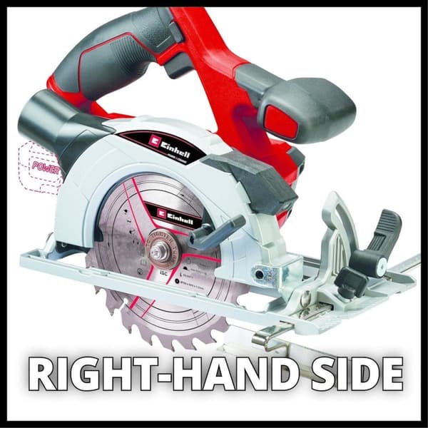 Einhell sladdlös cirkelsåg - TE-CS 18/150 Li Solo - 18V - Ø150 mm - Power X-Change - (utan batteri och laddare)
