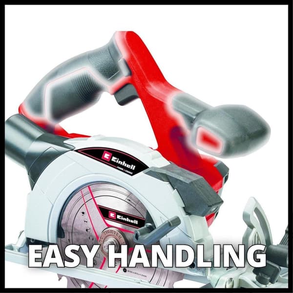 Einhell sladdlös cirkelsåg - TE-CS 18/150 Li Solo - 18V - Ø150 mm - Power X-Change - (utan batteri och laddare)