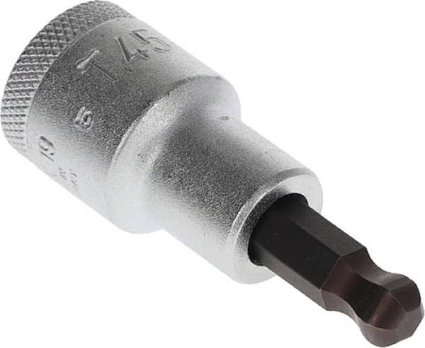 Gedore ITX 19 T45 6157060 Inre sexrunda (TX) Skruvmejsellock 7,82 mm T 45 1/2 (12,5 mm)