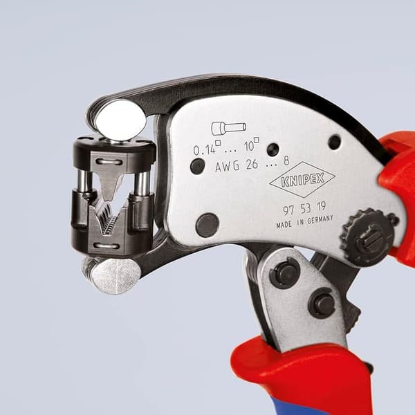 KNIPEX Twistor T selvjusterer. Krympetang til hylstre (97 53 19)