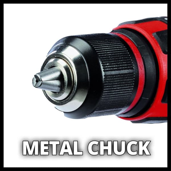 Einhell TE-CD 18/48 Li-i Kit 18V Li-Ion batteri Slagbore-/skruetrækkersæt (2x 2,0Ah batteri) i kuffert