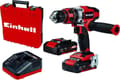 Miniatyrbillede 1 af 8: Einhell TE-CD 18/48 Li-i Kit 18V Li-Ion batteri Slagbore-/skruetrækkersæt (2x 2,0Ah batteri) i kuffert