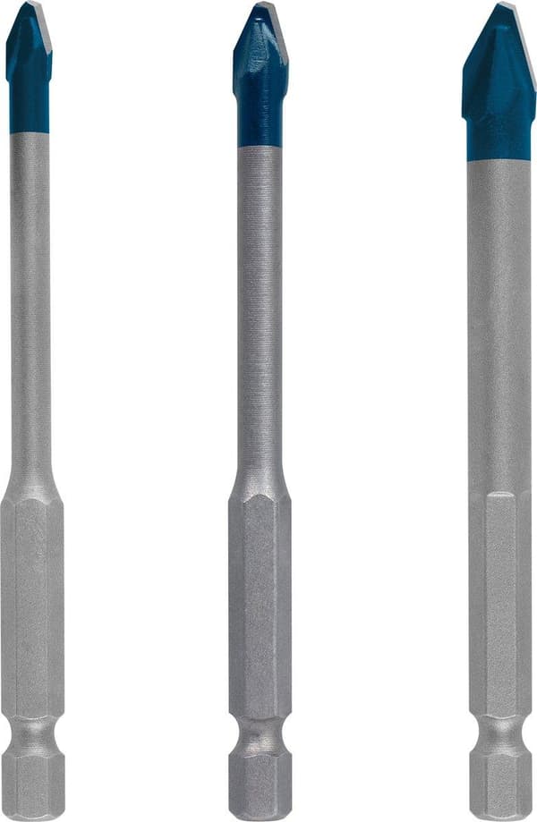 Bosch 2608900595 EXPERT 3-delt flisebor sæt HEX-9 - 5/6/8mm