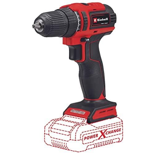 Einhell 4513997. Tuotetyyppi: Sähköinen ruuvimeisseli. Akun jännite: 18 V. Leveys: 160 mm, syvyys: 60 mm, korkeus: 190 mm. ASIN: B099N2GSWY (4513997)