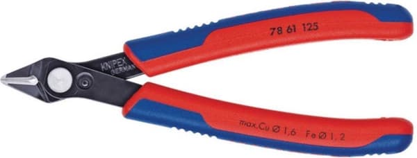 Knipex 7861125 Super-Knips Tarkkuusdiagonaalileikkuri - Elektroniikka - 125mm
