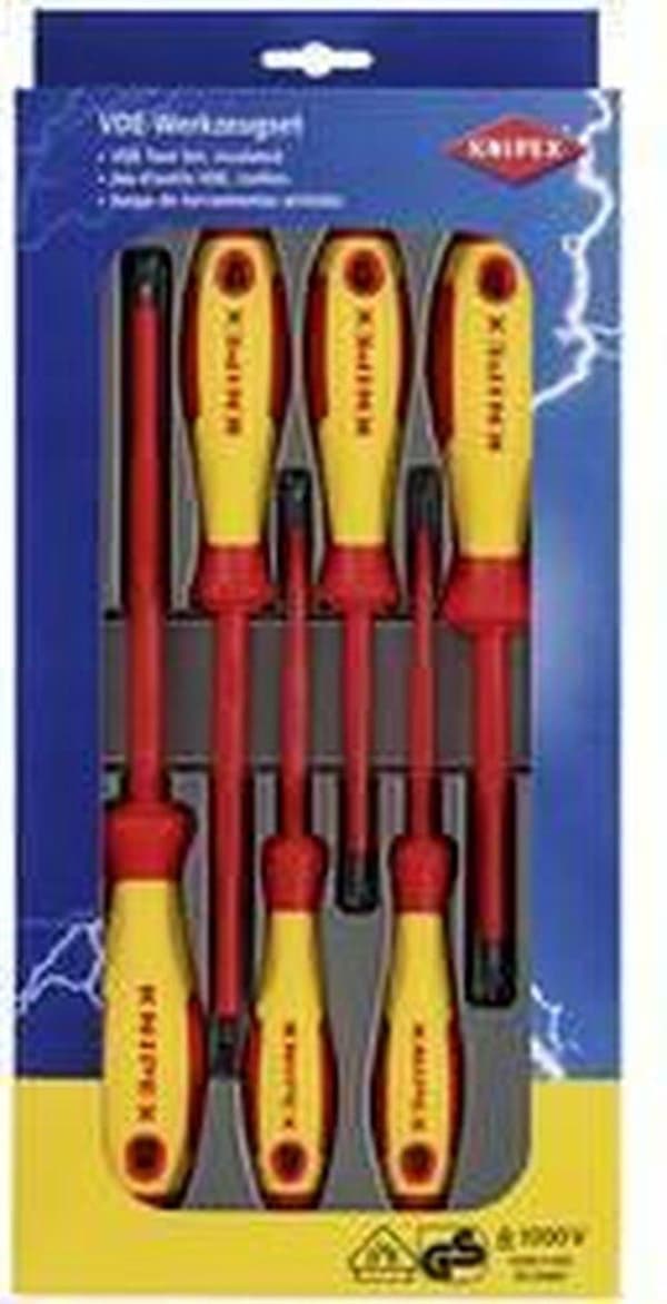 Knipex 00 20 12 V01 ruuvimeisselisarja VDE 6-osainen
