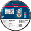 Miniatyrbillede 2 af 6: Bosch Professional Expert N880 ikke-vævede skiver til stålplade Diameter 150 mm 280 korntilbehør Random Orbital Sanders Pakke med 5