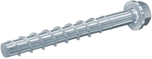 Fischer betonskrue 14 mm 85 mm udvendig sekskant 20 stk 536870 (536870)