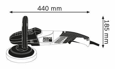Bosch GPO 14 CE Professional - kiillotuskone - 1400 W