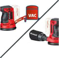 Miniatyrbillede 3 af 8: Einhell TE-RS 18 Li SOLO Cordless Random Orbit Sander Power-X-Change - 18 V / Li-Ion - Oscillationer: 14.000 - 20.000 p/min - Slibeflade / Slibeskive: