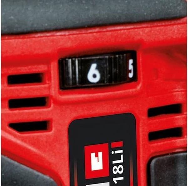 Einhell TE-RS 18 Li SOLO Cordless Random Orbit Sander Power-X-Change - 18 V / Li-Ion - Oscillationer: 14.000 - 20.000 p/min - Slibeflade / Slibeskive: