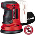 Miniatyrbillede 1 af 8: Einhell TE-RS 18 Li SOLO Cordless Random Orbit Sander Power-X-Change - 18 V / Li-Ion - Oscillationer: 14.000 - 20.000 p/min - Slibeflade / Slibeskive: