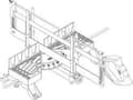 Miniatyrbild 6 av 7: STANLEY Geringslåda - 560mm x 143mm x 95mm - Metall