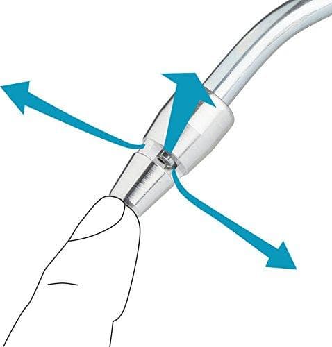 HAZET-puhalluspistooli (tukkeutumattomalla Venturi-suuttimella, käyttöpaine: 6 bar, ergonominen kahva optimoidulla voimansiirrolla) 9040P-4