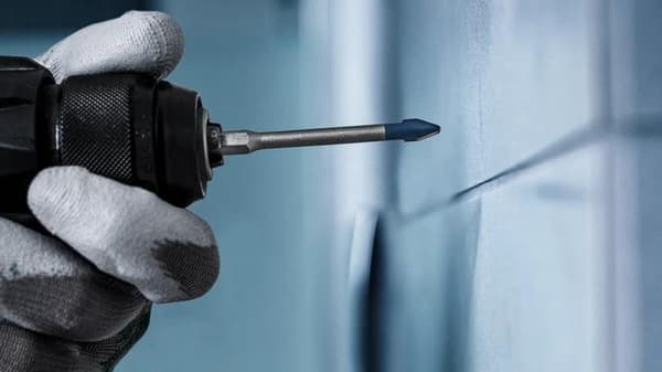 Bosch Expert HEX-9 HardCeramic - borrset - för mjuka kakel, hårda kakel - 5 stycken - 5 mm, 6 mm, 8 mm, 10 mm, 4 mm - längd: 90 mm