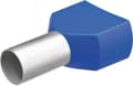 Miniatyrbild 1 av 2: Knipex 9799377 Ferrule - Twin - Plastkrage - 2x7AWG - 2x10,00 mm² - Röd (50st)