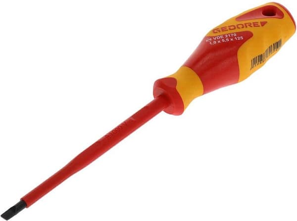 skruetrækker isoleret*VDE Gedore 5,5mm