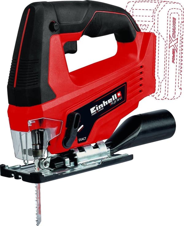 Einhell TC-JS 18 Li Solo 18V Li-Ion batteri Sticksågskropp - D-handtag